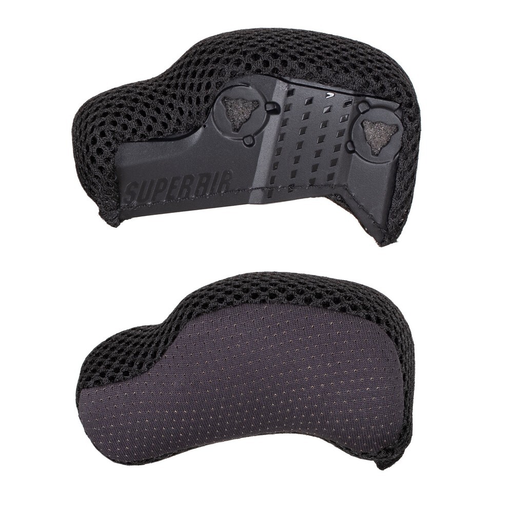 guanciali casco super air r nero 30mm BELL ciclismo