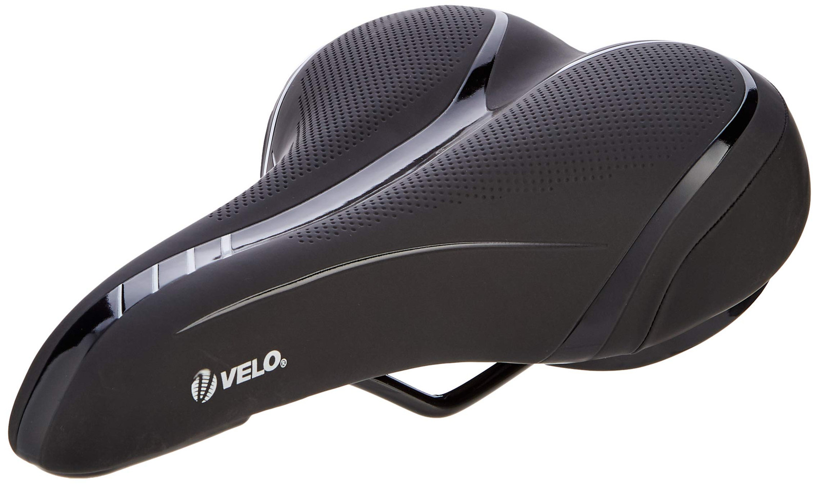 VELO Unisex Adult Fit Traveller Saddle For Bicycle M Black