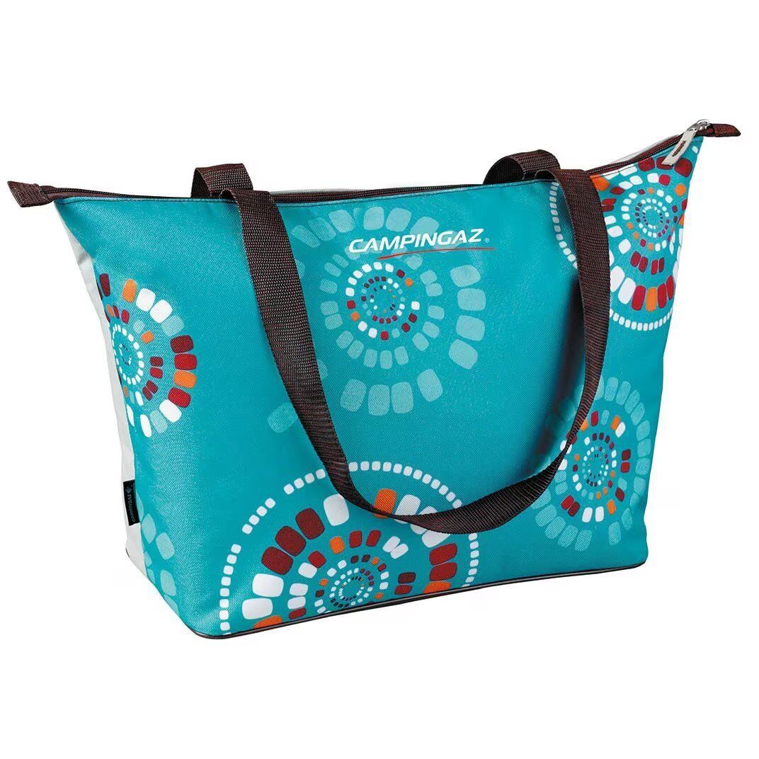 Termico Borsa Campingaz Shopping 15L Etnico Durevole Picnic Cooler Ice Outdoor