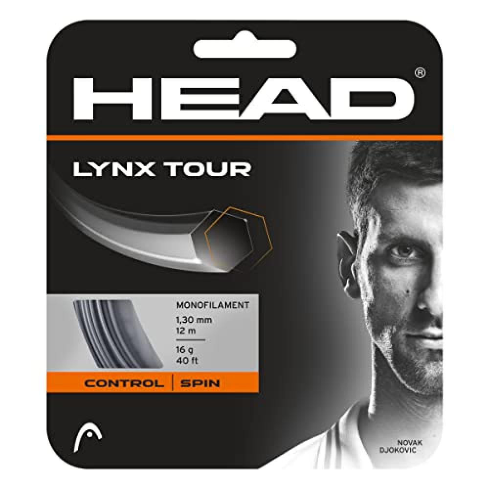(TG. 17) HEAD Lynx Tour, Racchetta da Tennis Unisex Adulto, Grigio, 17 - NUOVO