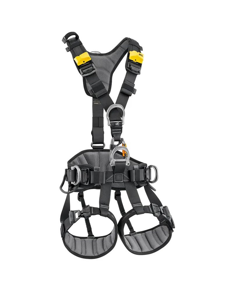 Petzl Avao Fast Imbracatura Taglia 2, Nero/Giallo (INT)