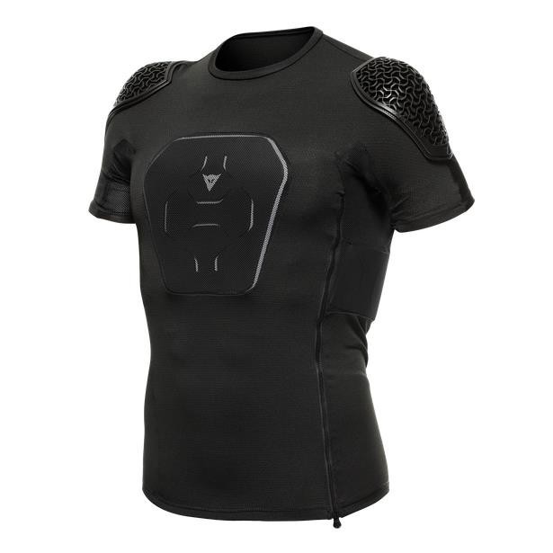 maglia maniche corte protettiva rival pro tee nero Dainese imbottitura