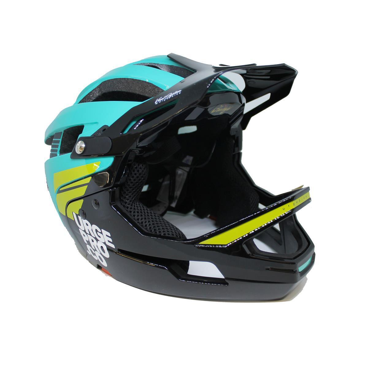 casco gringo de la pampa integrale azzurro URGE bici