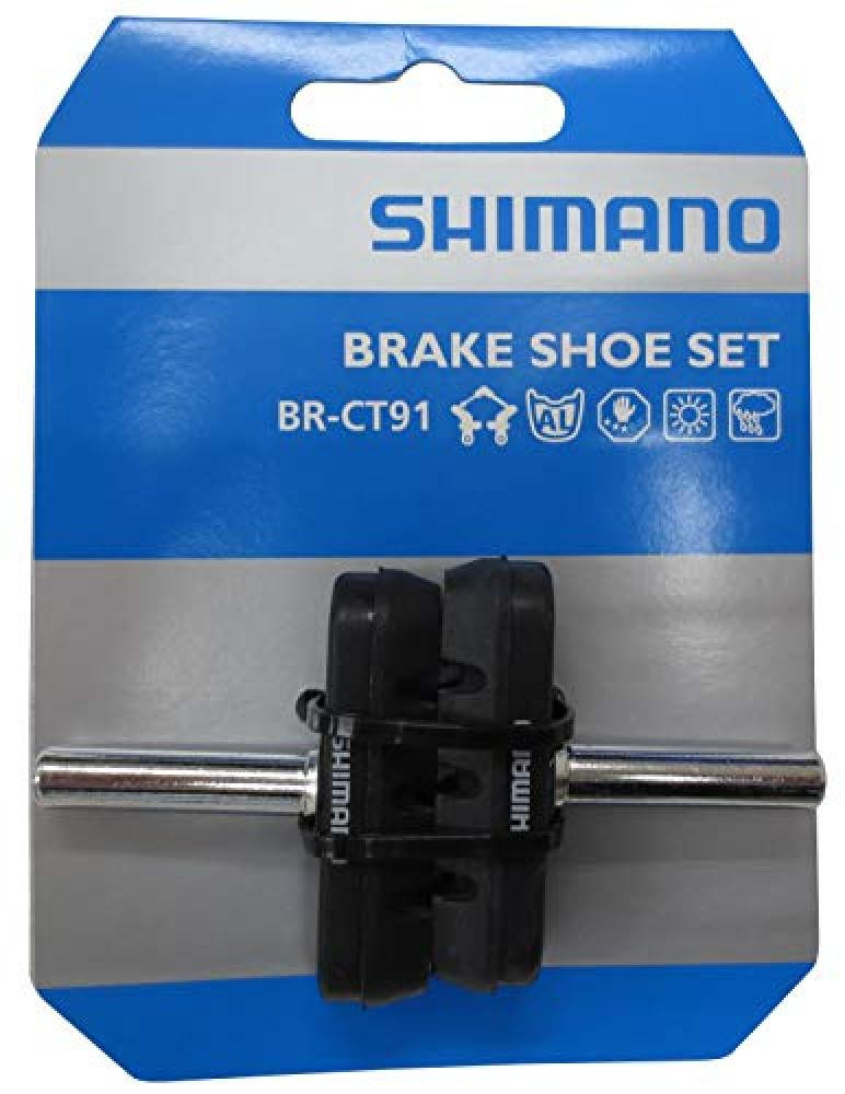 (TG. 1 pairs) Shimano BR-CT91 Cantilever Brake Shoe Set by Shimano - NUOVO