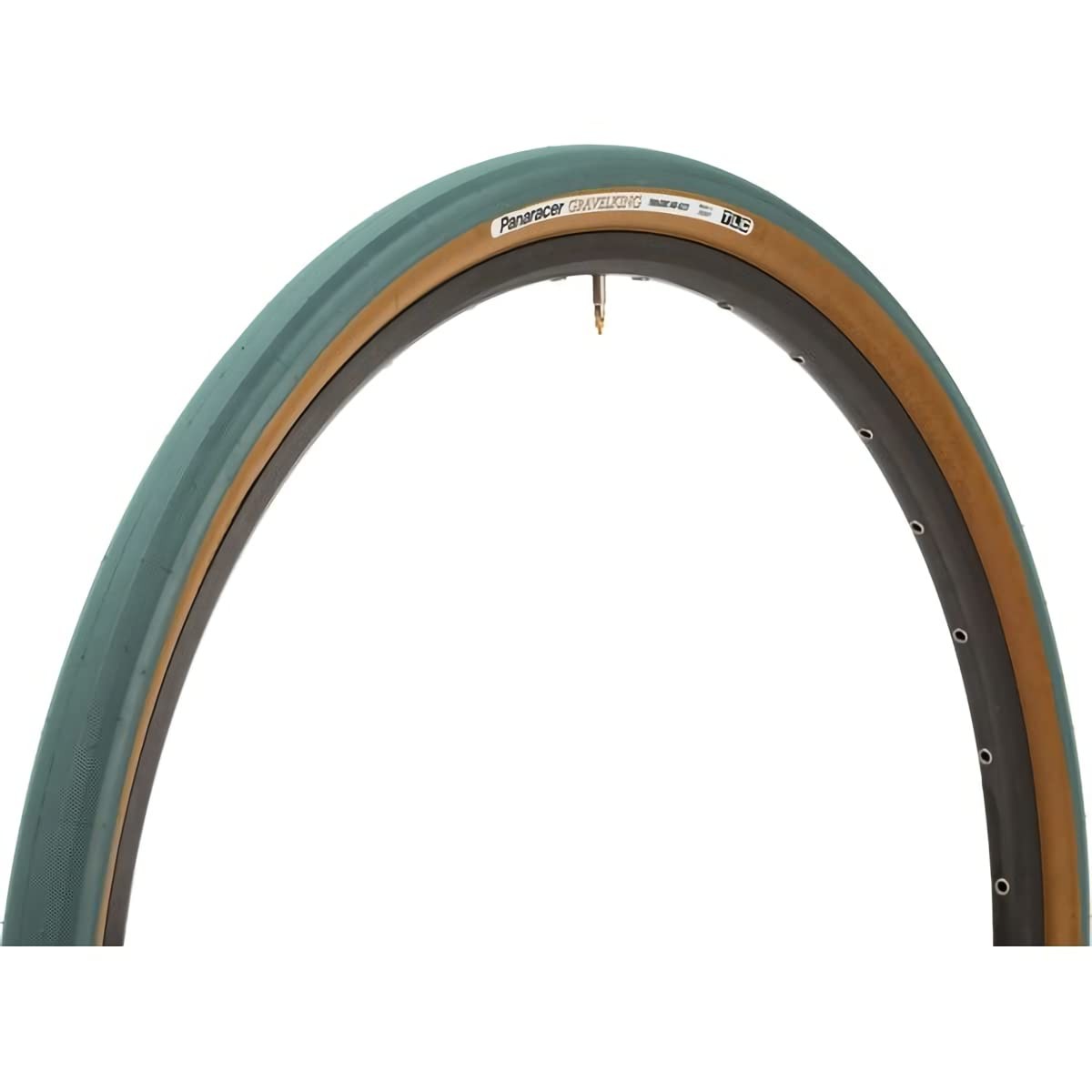 panaracer Gravel King Slick Colour Edition TLC Ghiaia Pneumatico 700 x 38c Blu a