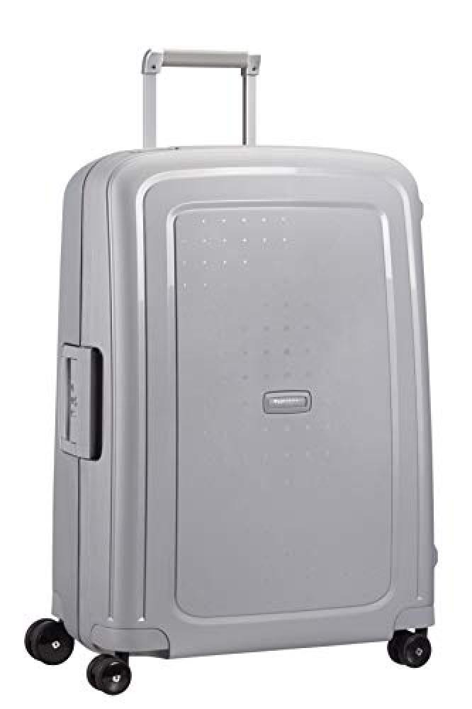 (TG. Medium) Samsonite S'Cure Bagaglio a Mano Spinner 69 cm, 79 liters, Argento