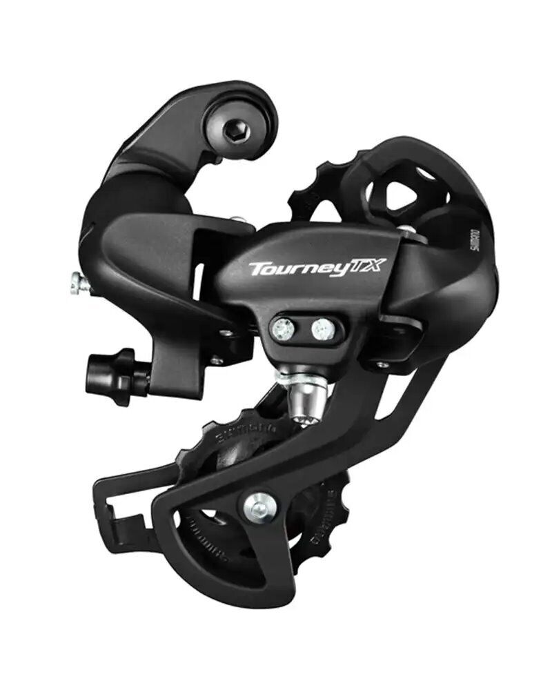 Shimano Cambio Posteriore 7/8v SGS RD-TX800 Tourney TX Attacco Diretto, Nero