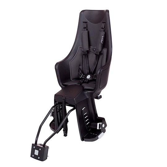 Portapacchi posteriore per bambini Bobike Maxi Plus con luci - nero urbano