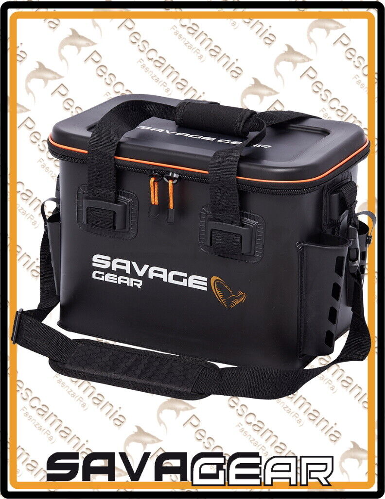 Borsa Savage Gear Boat & Bank PVC impermeabile porta canne area game 36X23X28cm