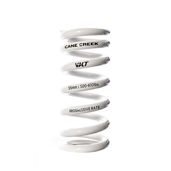 molla progressiva valt 55mm x 400-488lb bianco 421640601 Cane Creek sospensione