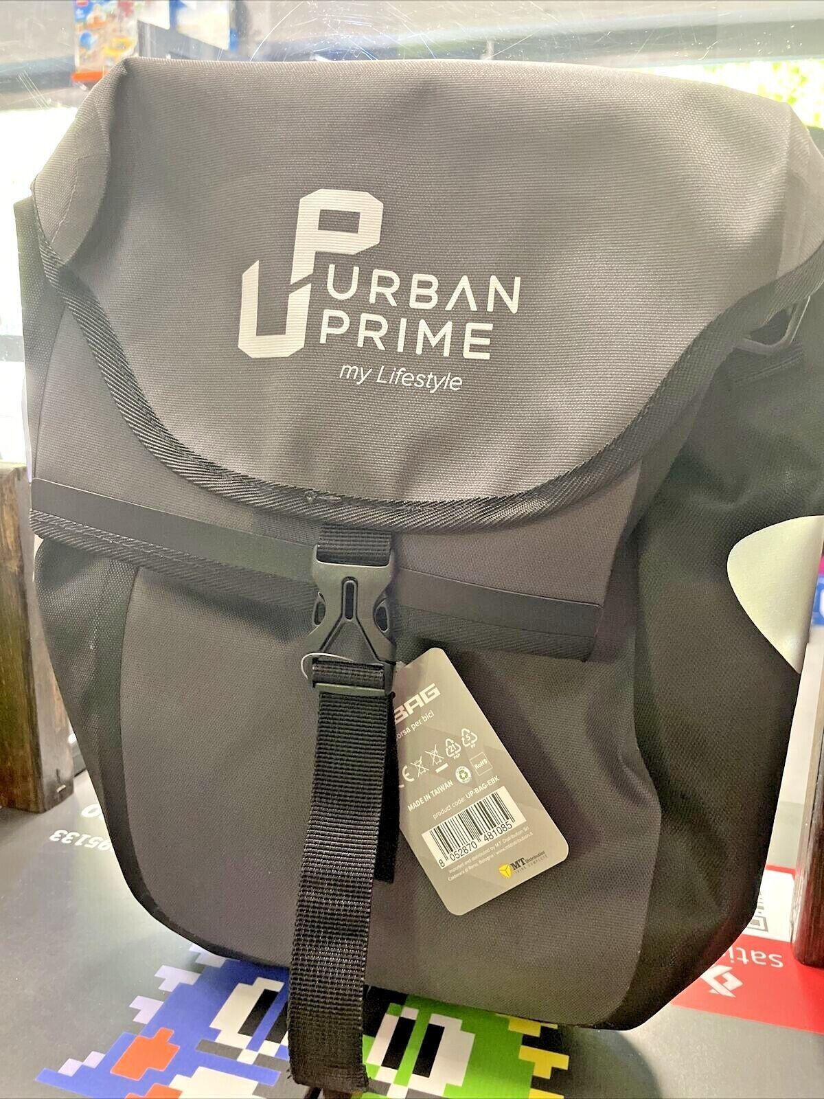 Urban Prime Borsa Laterale Bici con Aggancio/Sgancio Rapido NUOVO