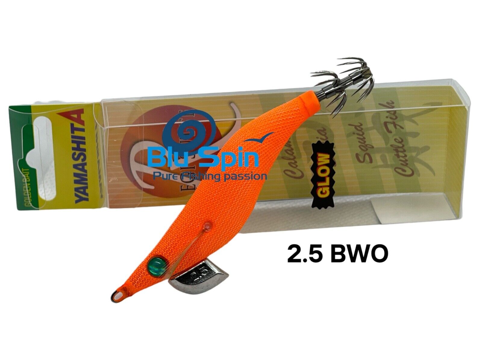 Yamashita EGING Egi Sutte R  2.5 - 10g Col: F/BWO ORANGE