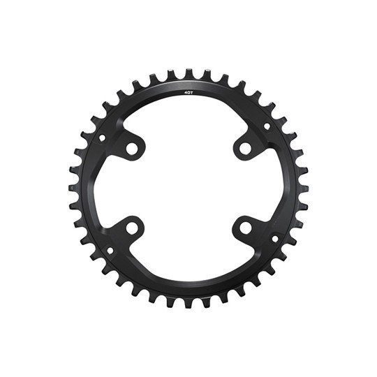 Piatto monopattino MTB diametro 96 esterno 40 denti nero 4 bracci originale Shim