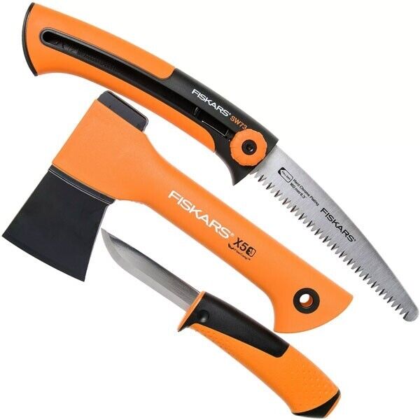 Fiskars Camping Set 3 in 1 - Set da campeggio