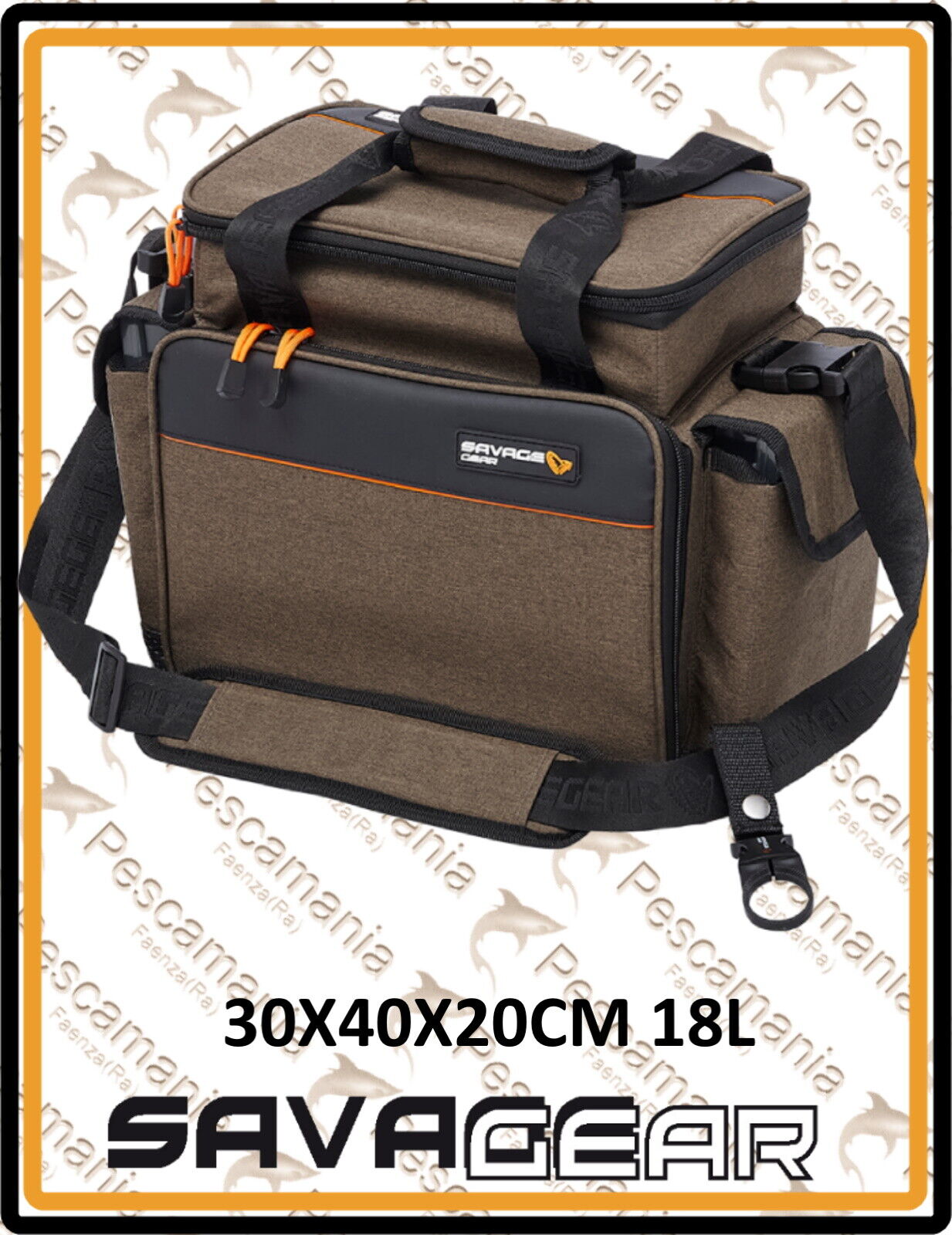 Borsa spinning Savage Gear "LURE SPECIALIST BAG L" 35X50X25CM 31L
