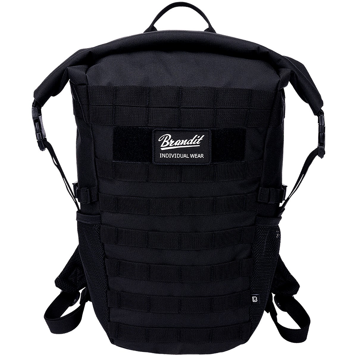 Brandit Zaino arrotolabile Cooper Uomo Tattico Esercito Zaino Nero