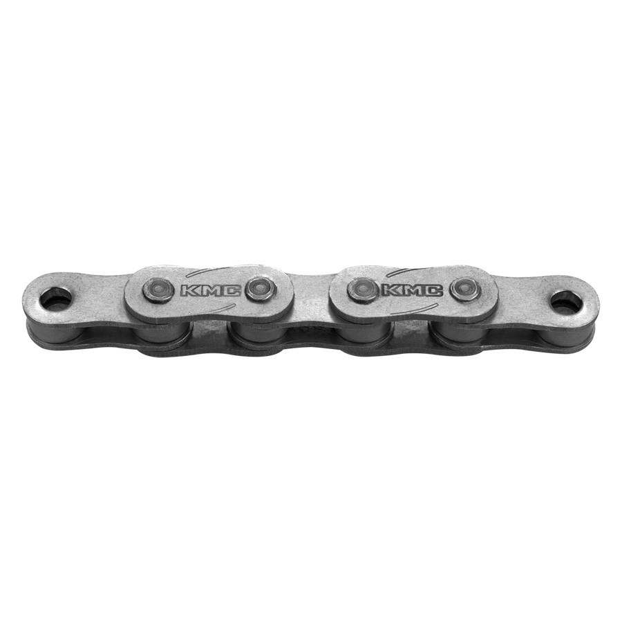 Catena per bicicletta 1v. kmc z1 ehx narrow ept argento 112m con chiusura rapida