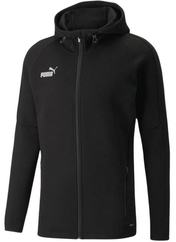 Puma men hoodie black m - comfort & style