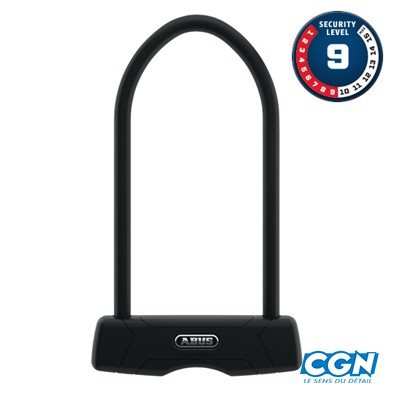 Antifurto per bicicletta U 140 x 300mm Abus Granit 460 + supporto