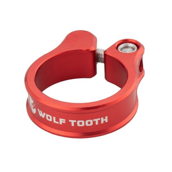 collarino reggisella a vite 36,4mm rosso 421771041 Wolftooth sella bici Wolftoot