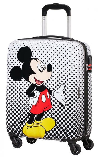 TROLLEY AMERICAN TOURISTER disney legends spinner 55/20 alfatwist 2.0 MICKEY MOU