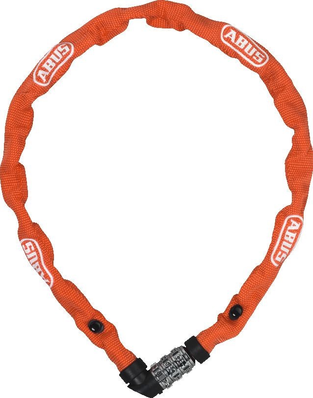 Catena Antifurto Bici Abus 1200/60 web arancione