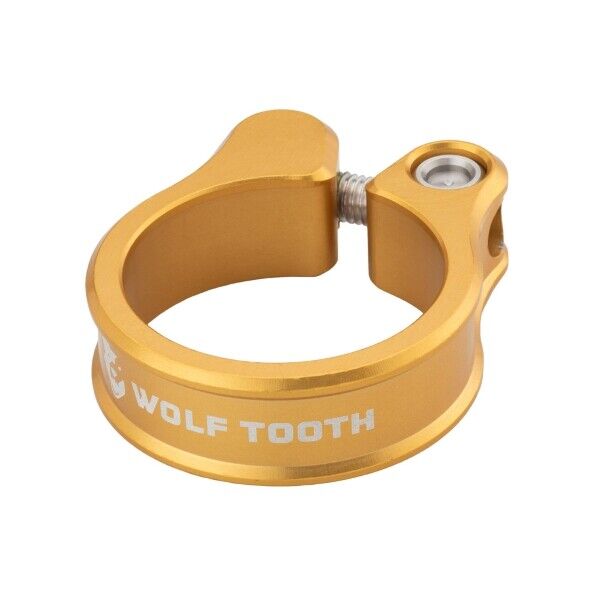 collarino reggisella a vite 36,4mm oro 421771038 Wolftooth sella bici Wolftooth