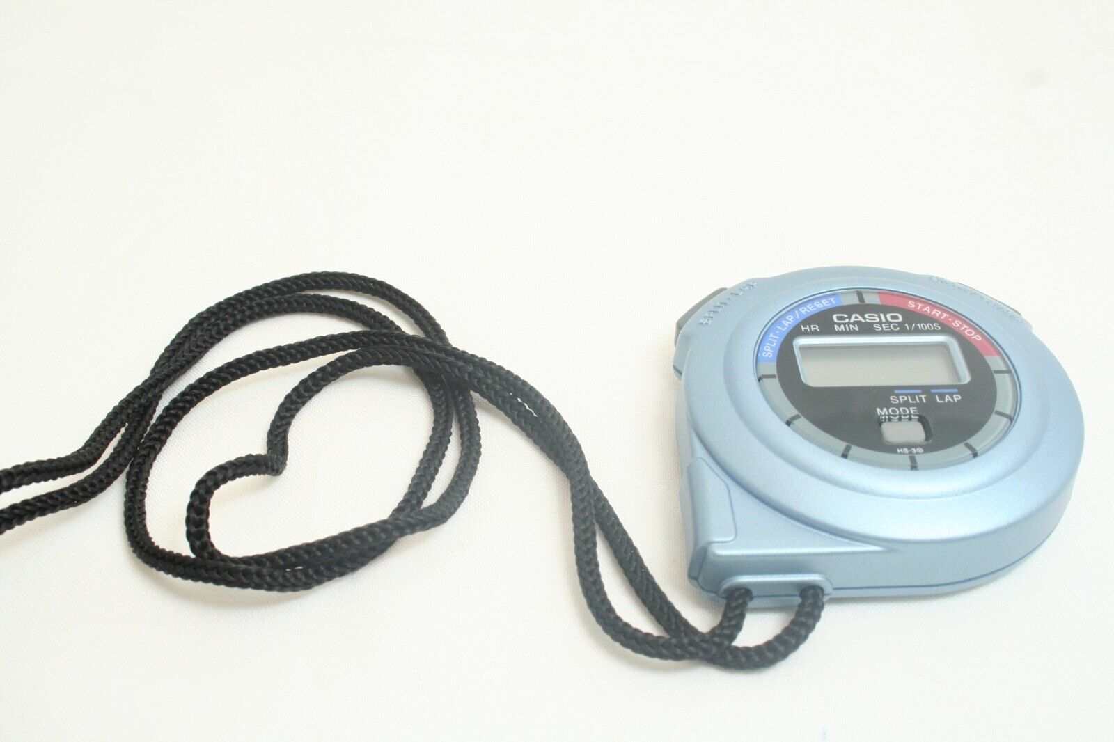 Stopwatch Cronometro sportivo Casio HS 3V 8B color azzurro nuovo