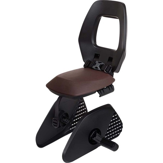 Portabebè AR su portapacchi Bobike One Junior nero/marrone