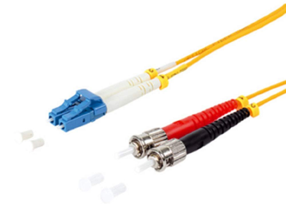 Equip 254231 Fibre Optic Cable 1 m OS2 LC ST Yellow – Fibre Optic Cable (1 m, OS
