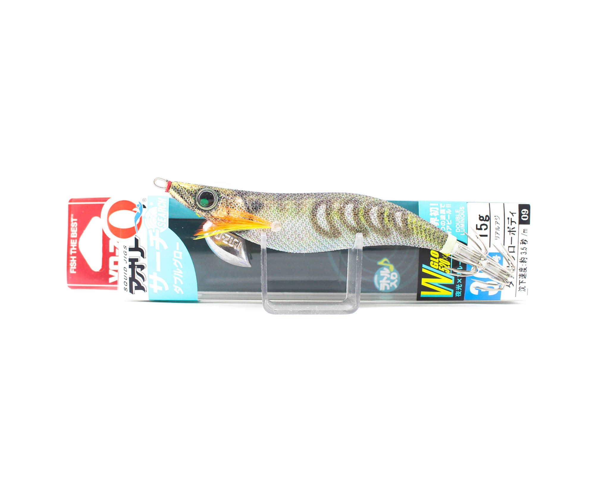 Yo Zuri Egi Aurie-Q Search Double Glow Taglia 3.0 A1758-DLAJ (8982)