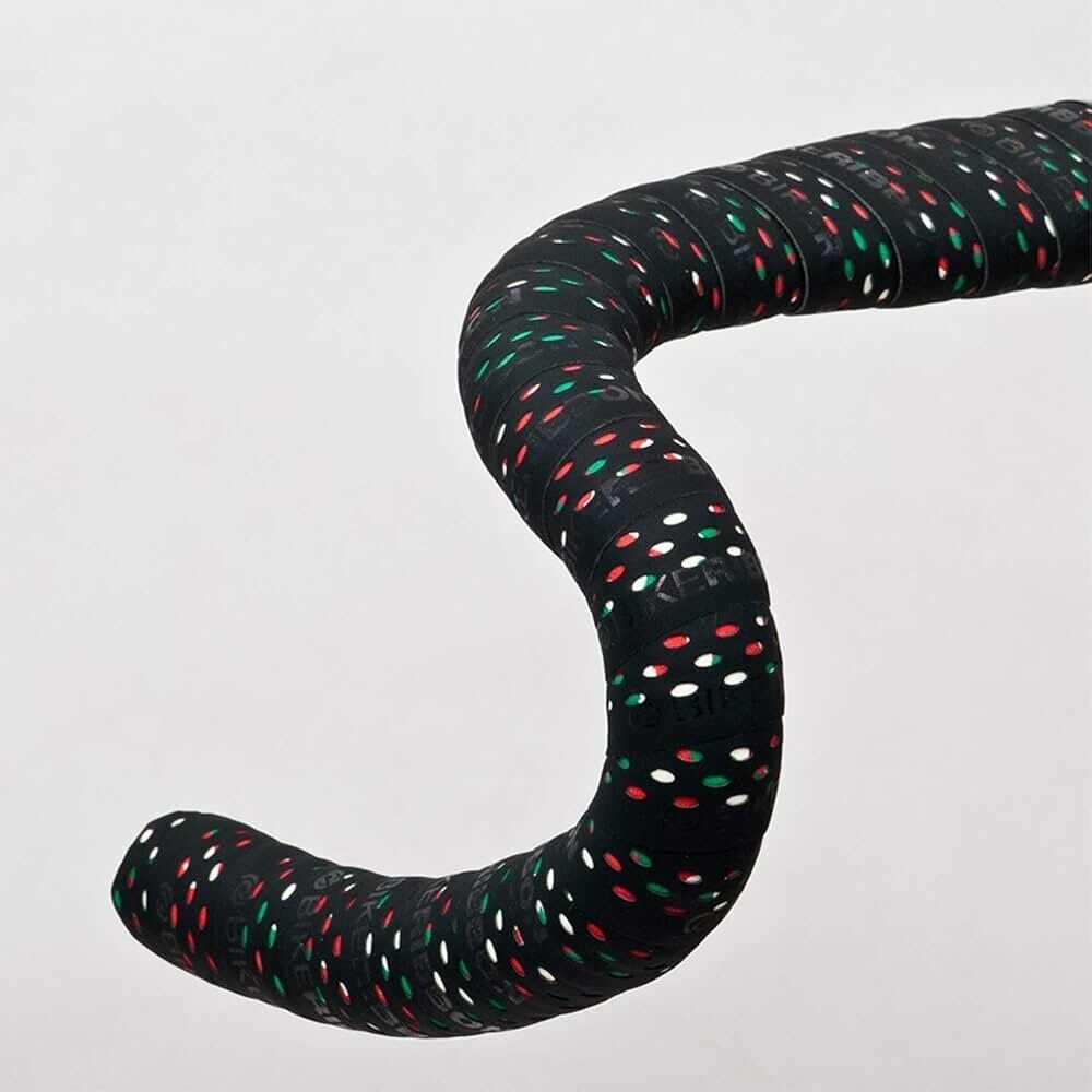 Nastro Manubrio Bike Ribbon Drops White-Red-Green