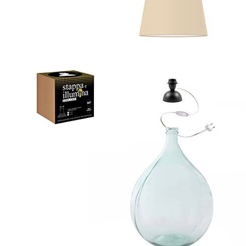 Stappa e illumina Demijohn (Diametro tappo 55mm) | Trasforma damigiane e (H8O)