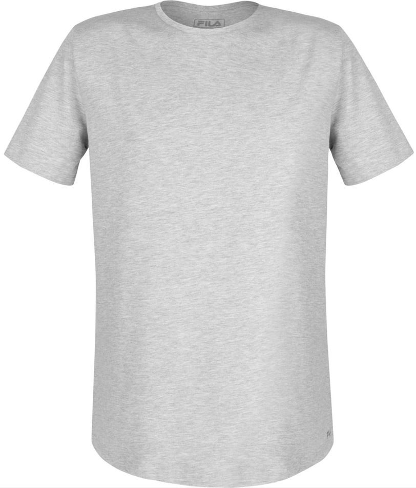 Grey fila men's t -shirt xl - cotone in forma normale