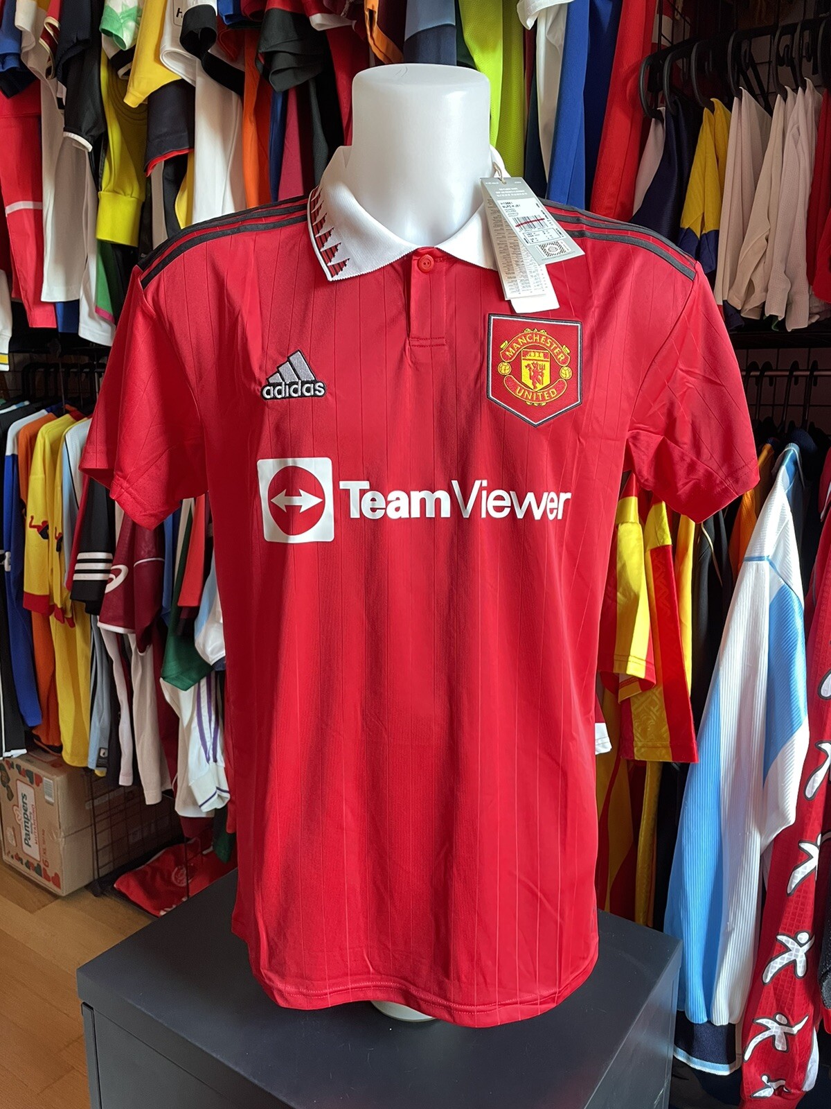 Maglia Calcio MANCHESTER UNITED football shirt Adidas 2022 2023 BNWT