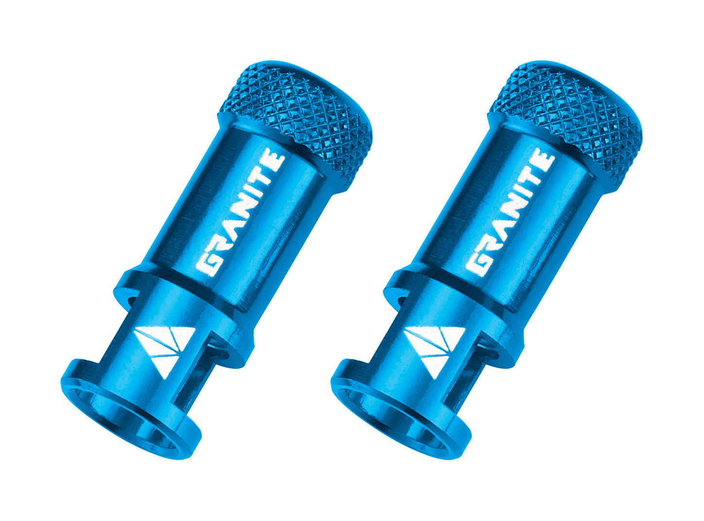 Granite Granite JUICY NIPPLE Valve Cap & Removal Tool Blue