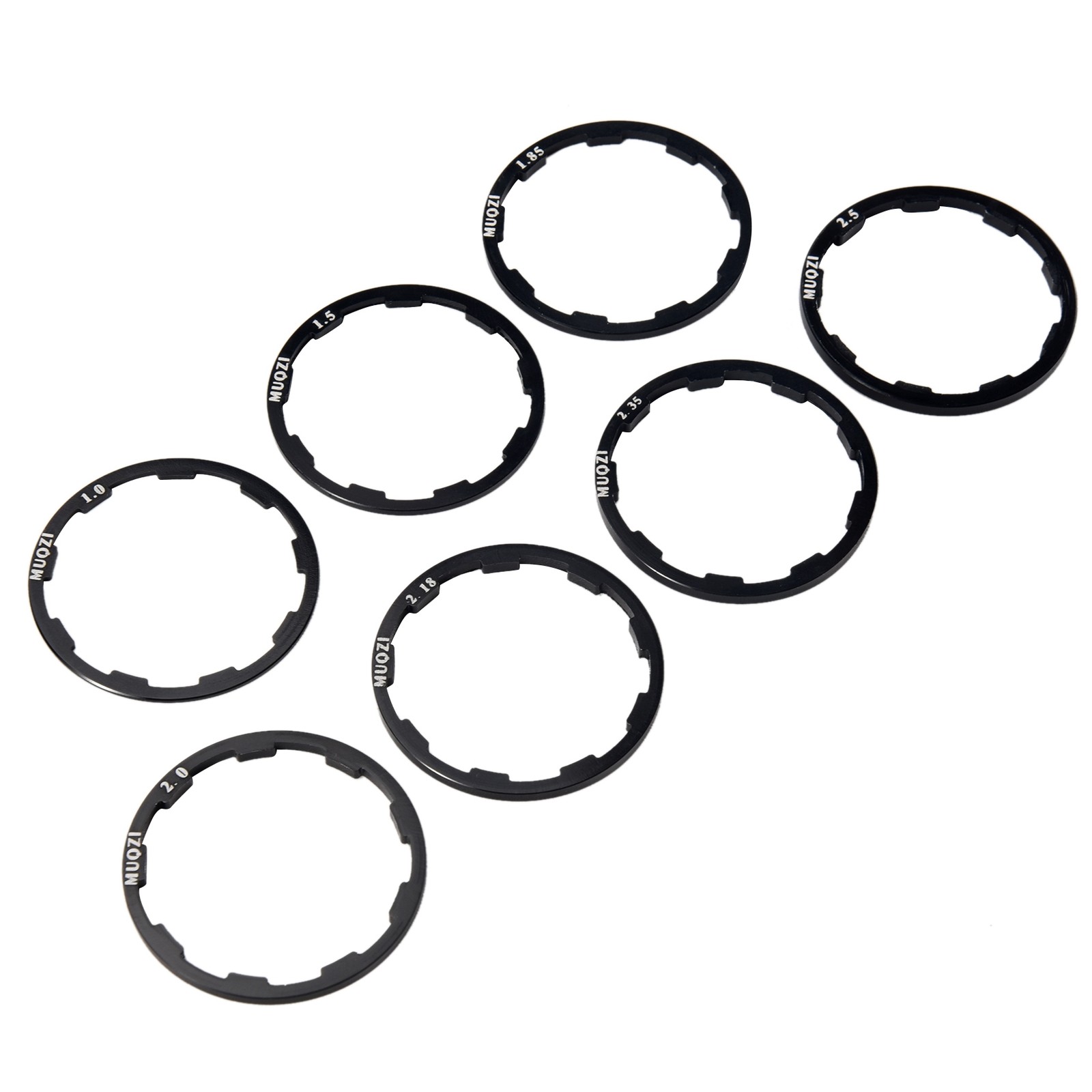 1X( 7 Pz/Set Bike Hub Rondella Guarnizione per  Bici da Strada 7/8/9/10/3808