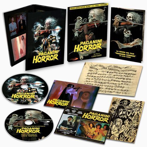 Blu-Ray Paganini Horror (Deluxe Limited Edition) (Blu-Ray+Cd+Book+Postcards)
