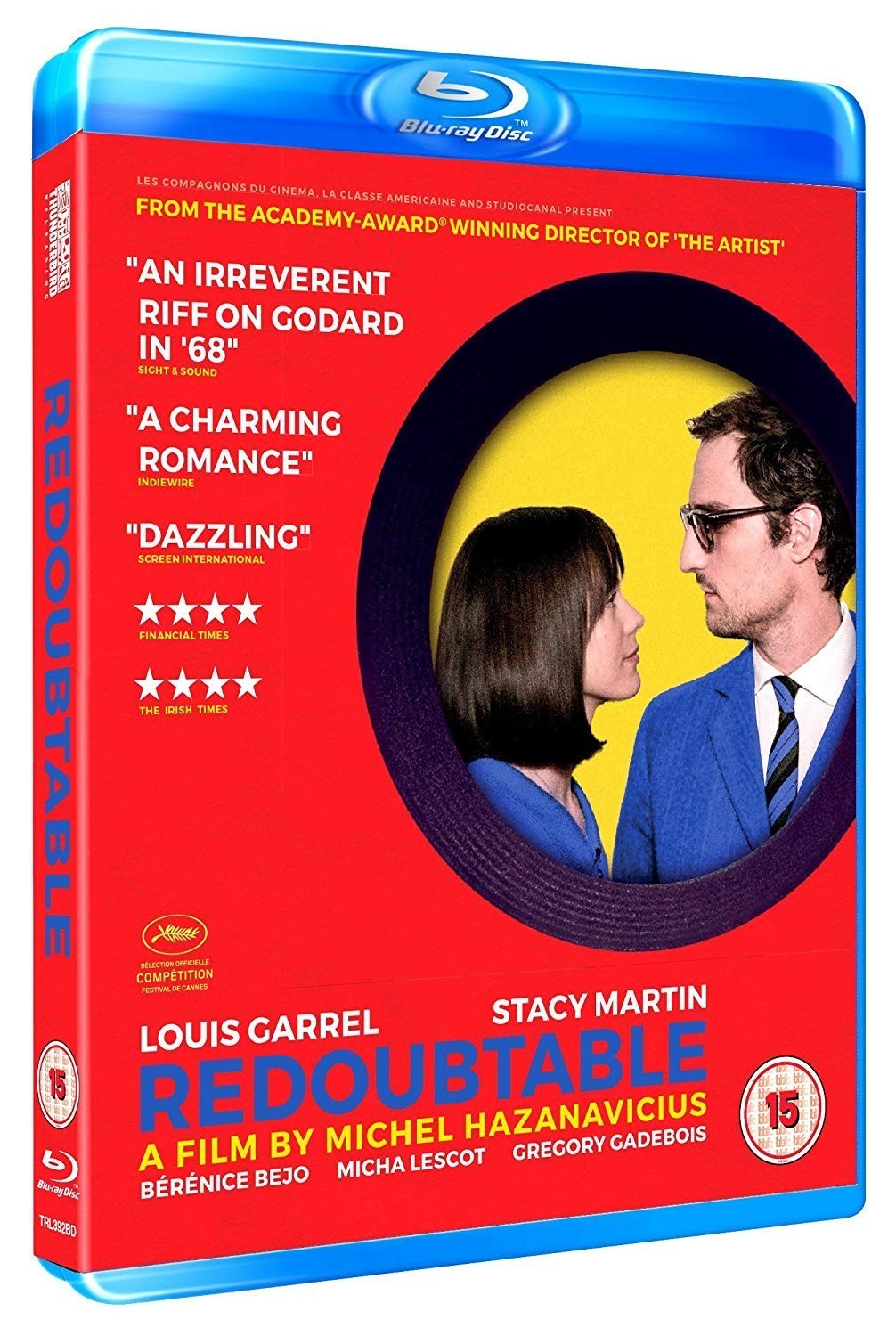 Redoubtable (Blu-ray) Louis Garrel Stacy Martin Berenice Bejo