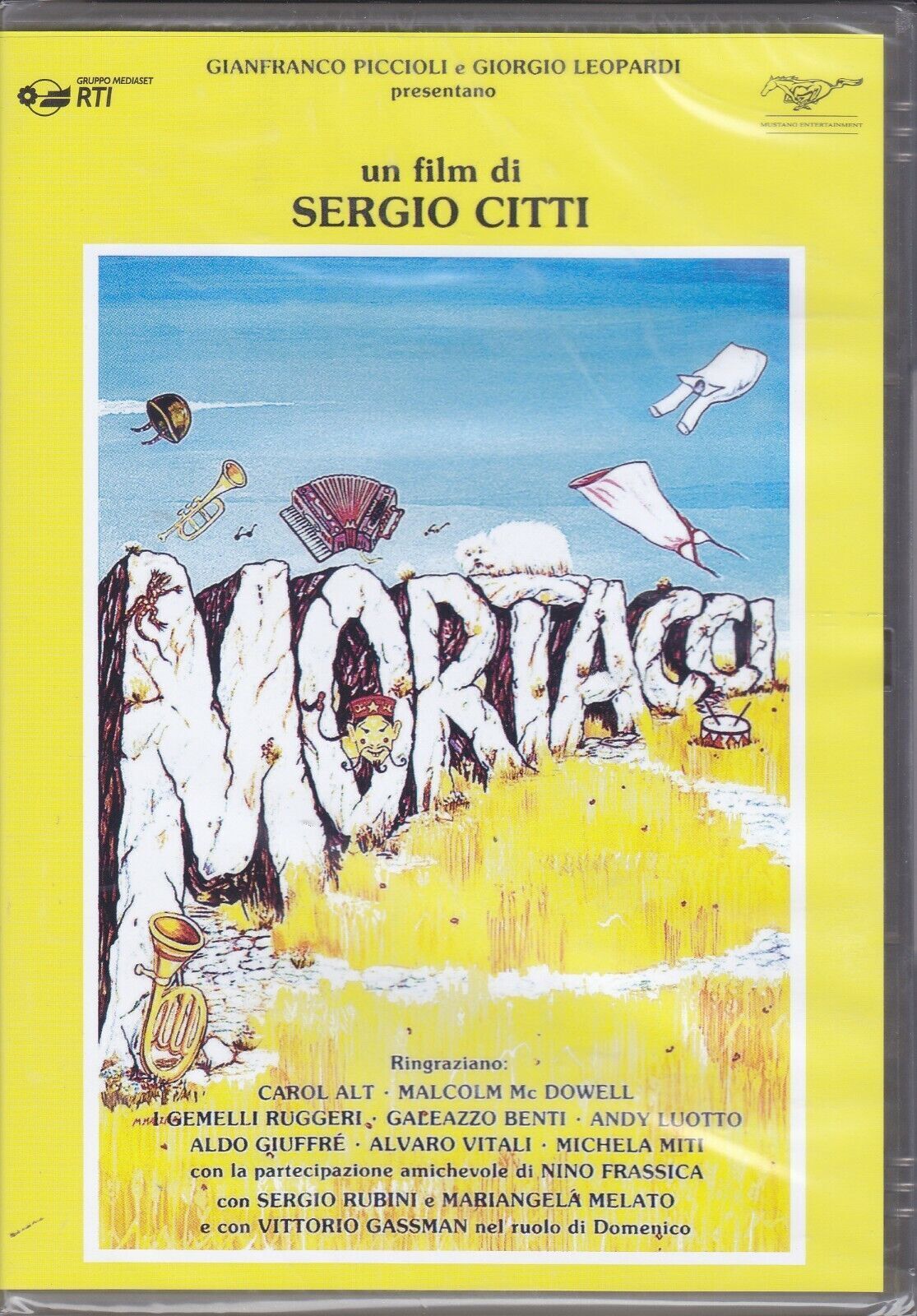 Dvd MORTACCI con A.Vitali N.Frassica M.Melato V.Gassman Luotto Giuffre' nuovo