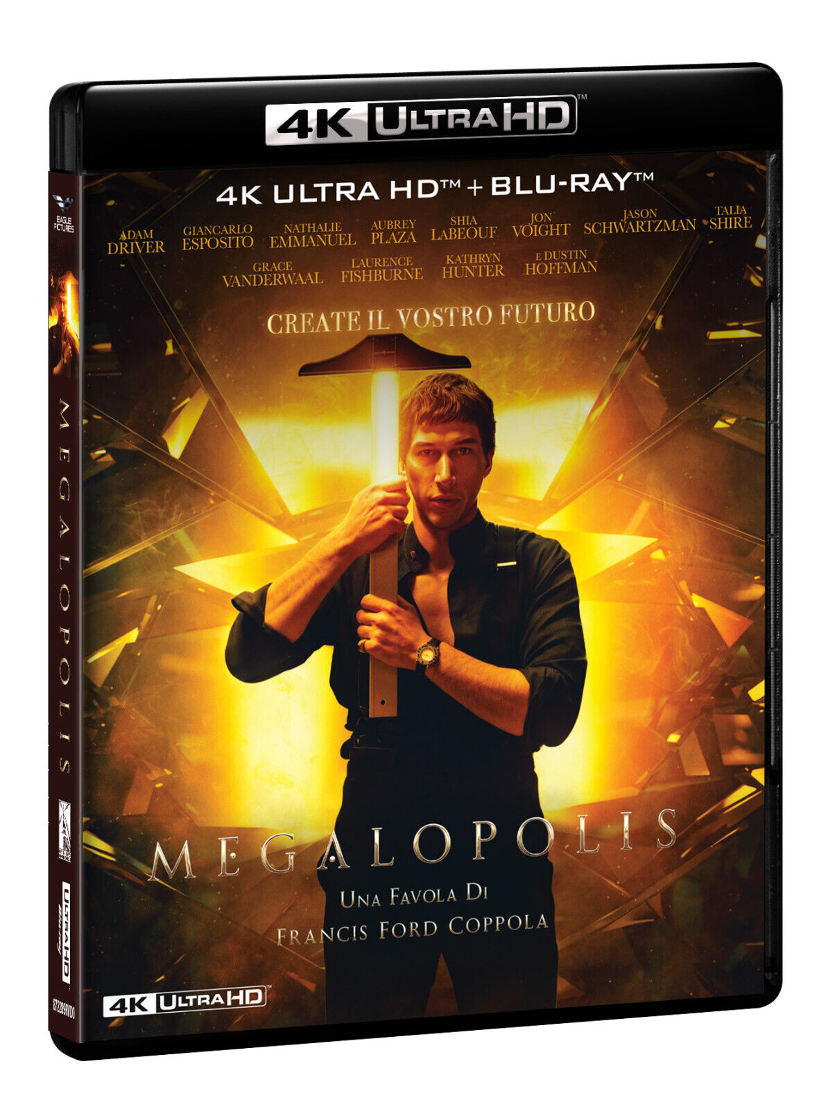 Megalopolis (4K Ultra HD + Blu-Ray Disc)