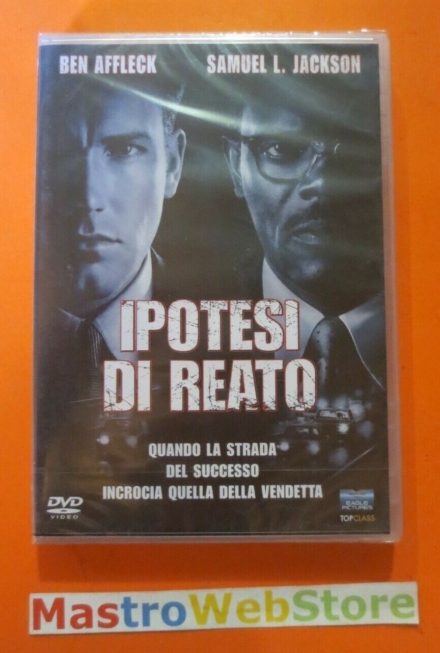 IPOTESI DI REATO - Affleck Jackson - 2002 - EAGLE P.- DVD nuovo sigillato [dv24]
