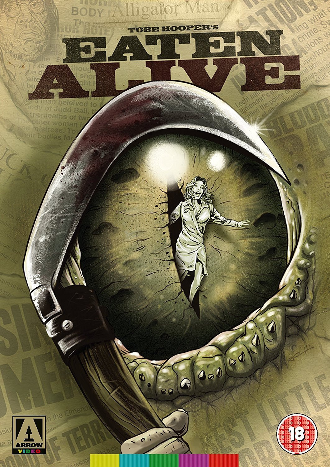 Eaten Alive (DVD) Neville Brand Mel Ferrer Carolyn Jones Marilyn Burns