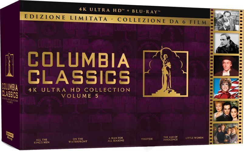 Blu-Ray 4K Uhd Columbia Classics Vol. 5 (9 4K Ultra Hd+ 6 Blu-Ray Hd)