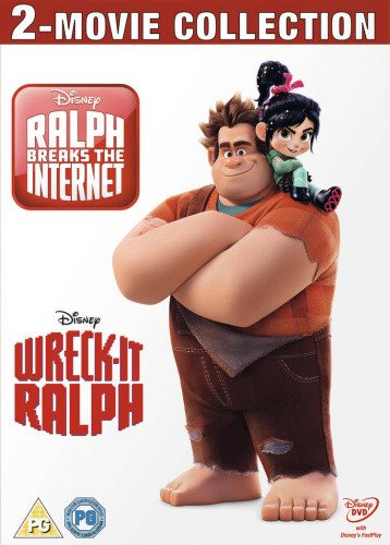 Wreck-It Ralph and Ralph Breaks the Internet Duopack [DVD] [2018] [Region 2]
