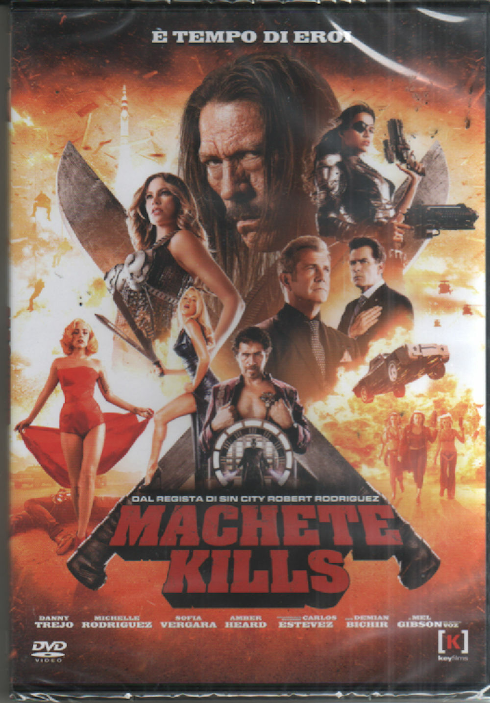 MACHETE KILLS Di Robert Rodriguez DVD NUOVO