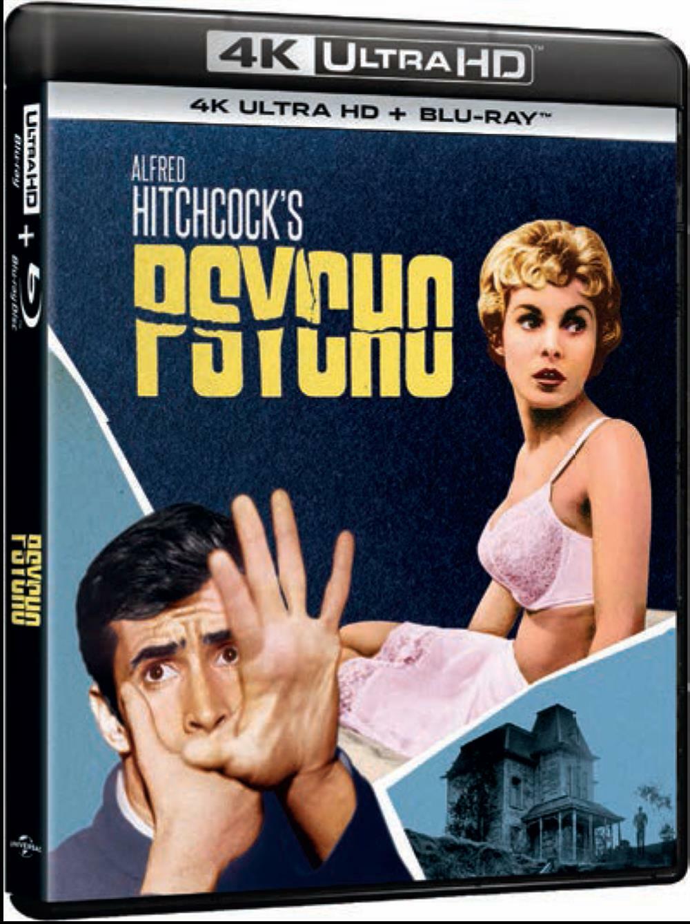 Psycho (1960) (4K Ultra Hd+Blu-Ray) (Regione 2 PAL) - Alfred Hitchcock