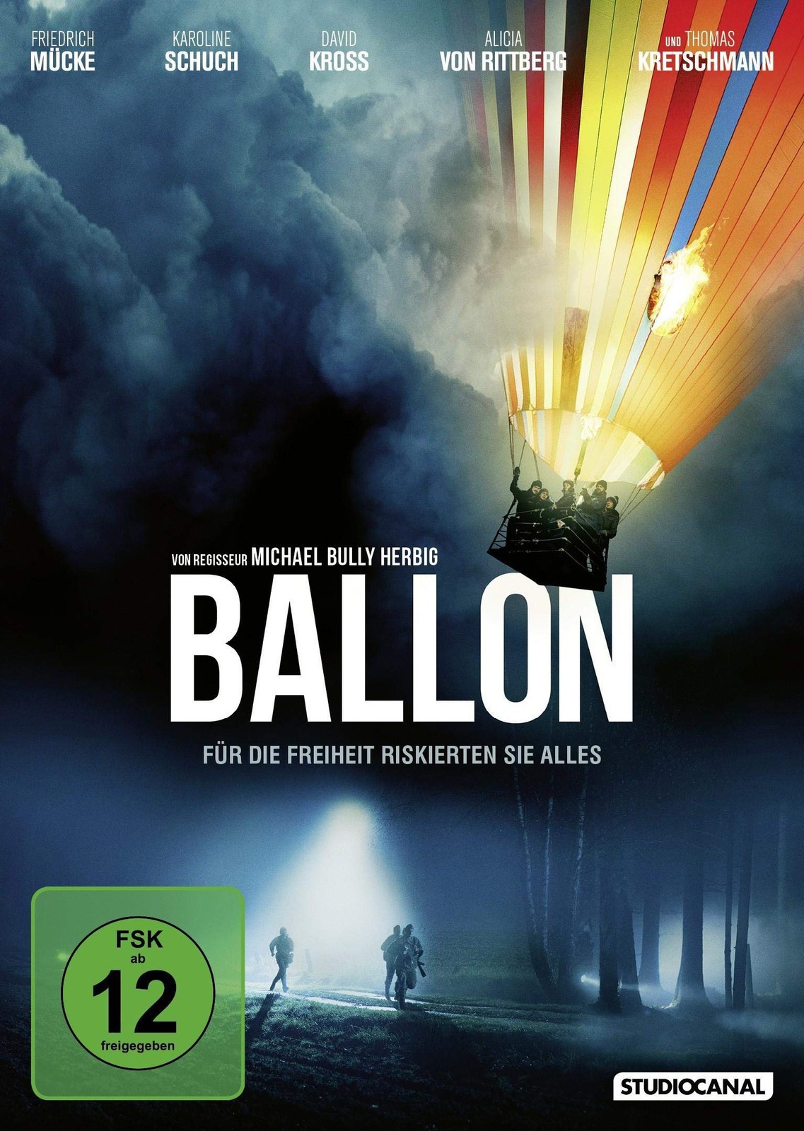 BALLON - MOVIE (DVD) Mücke Friedrich Kross David Schuch Karoline Kretschmann