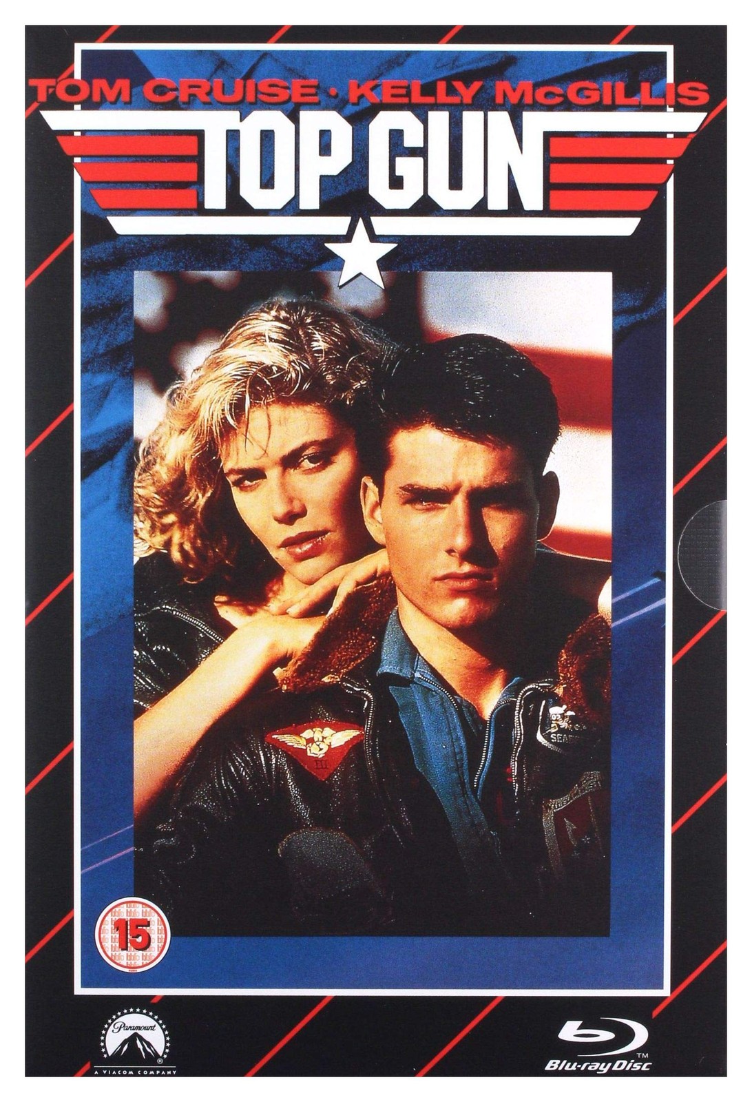 Top Gun - VHS Range Limited Edition Blu-ray (Blu-ray) Tom Cruise Kelly McGillis
