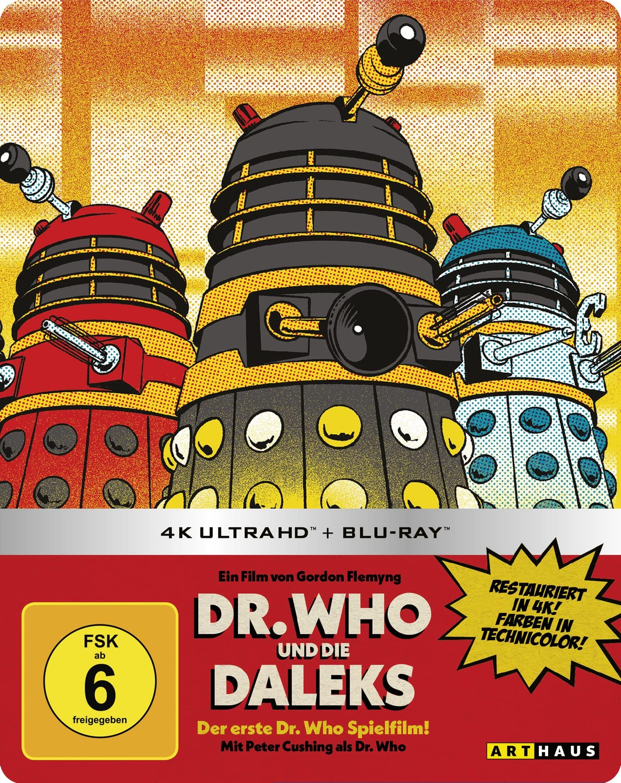 Dr. Who und die Daleks, 1 UHD-Blu-ray + 1 Blu-ray (Limited Steelbook E (Blu-ray)